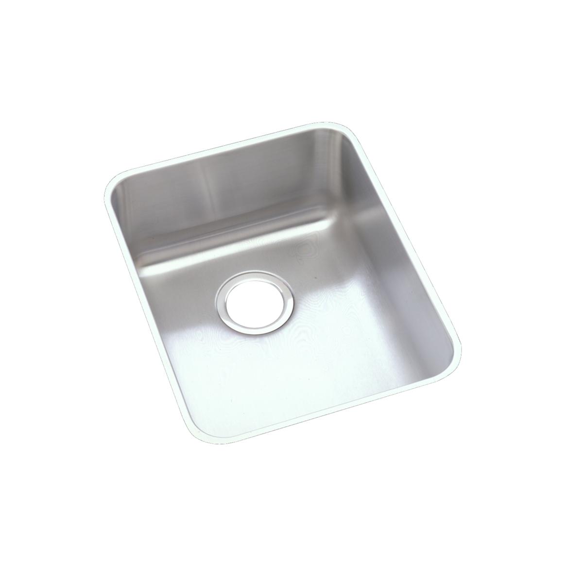 lustrous satin single bowl undermount sink kit