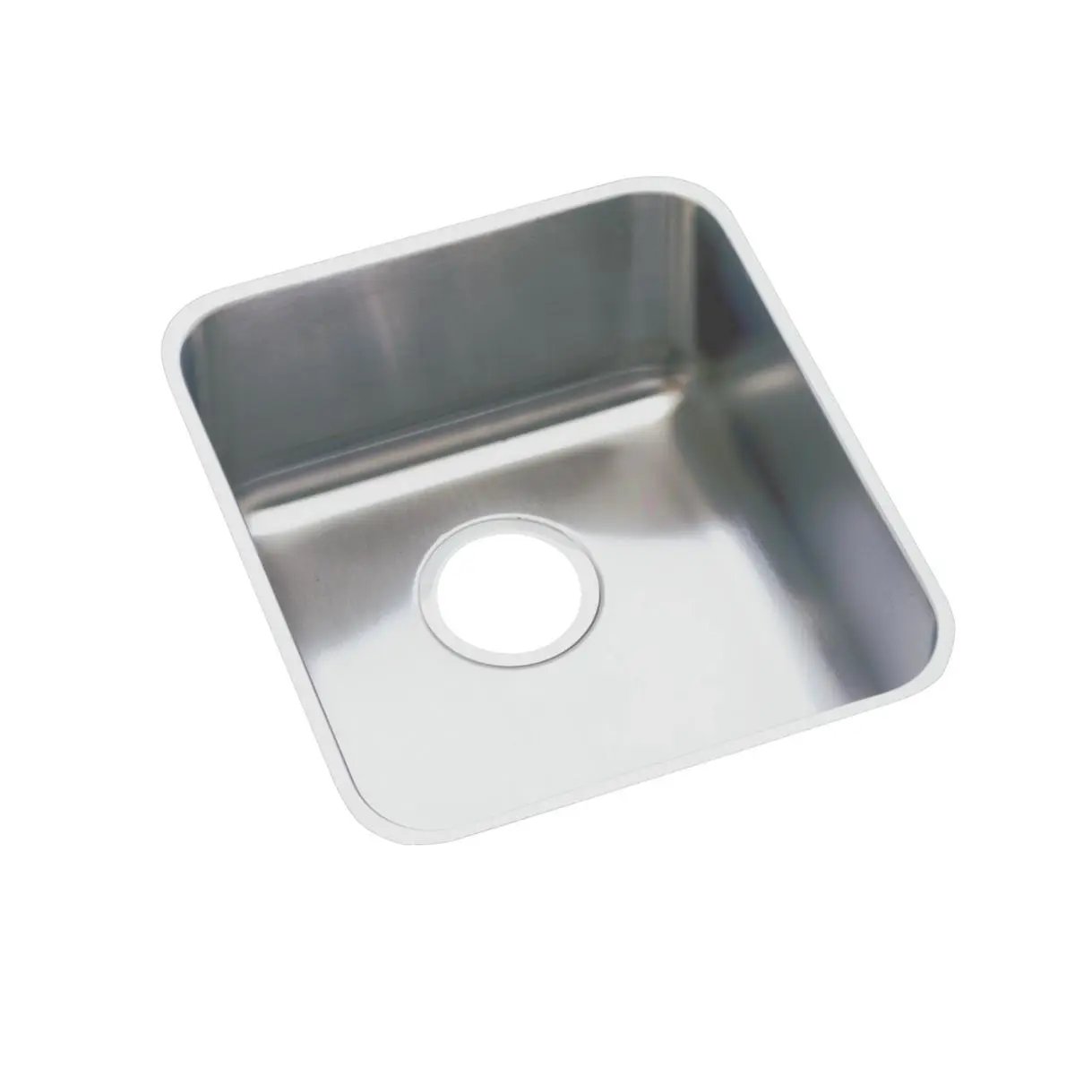 lustrous satin single bowl undermount sink kit