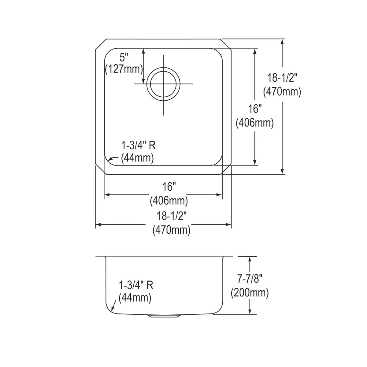 lustrous satin single bowl undermount sink kit