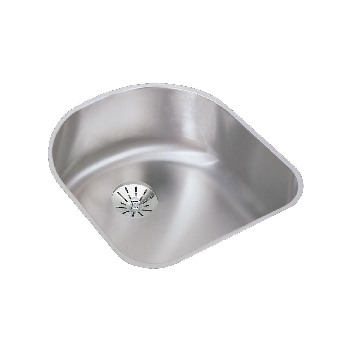 lustrous satin single bowl undermount sink