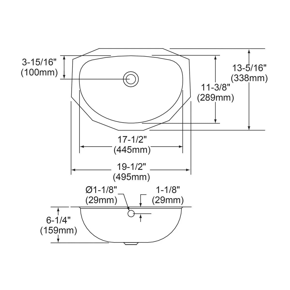 lustrous satin single bowl undermount bathroom sink