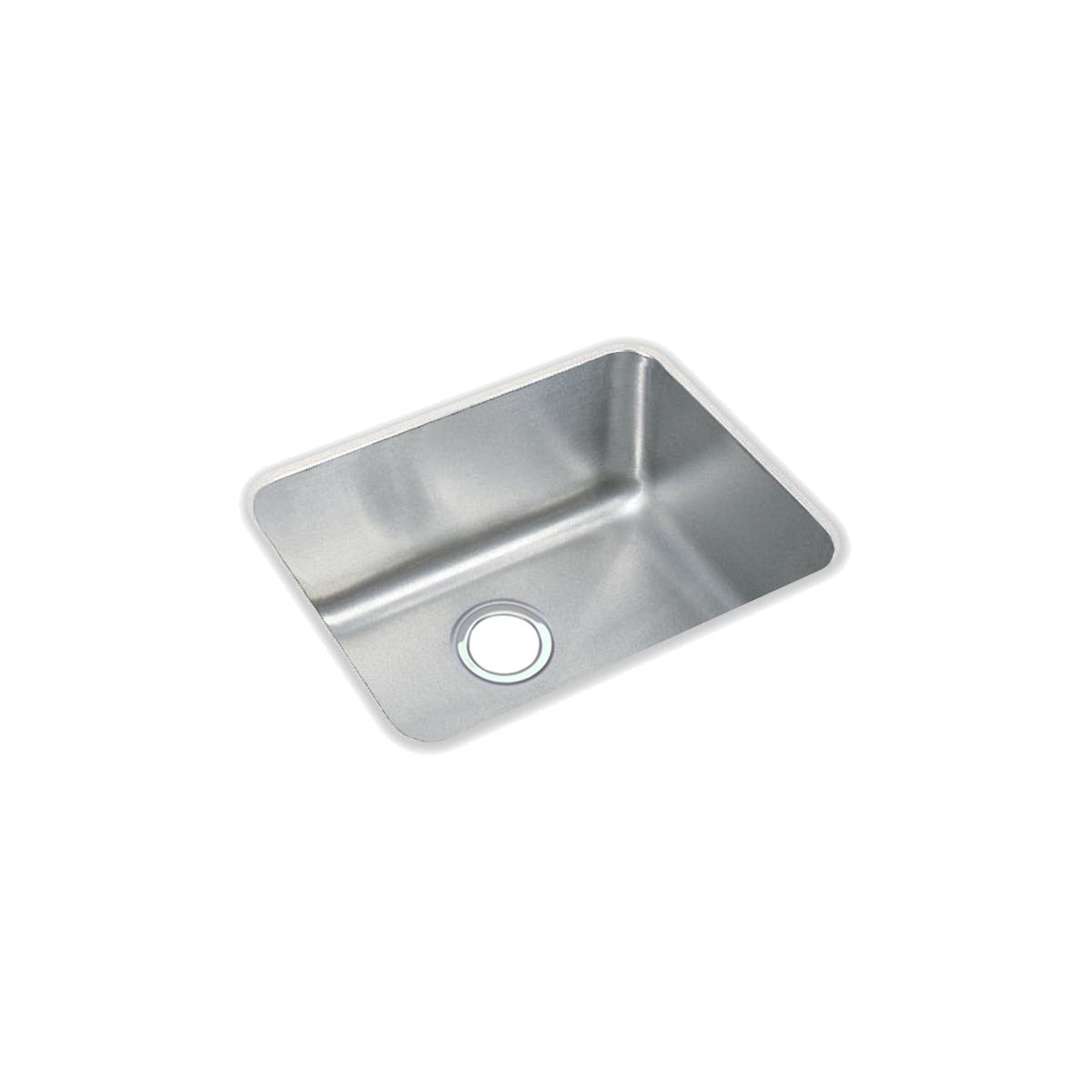 lustrous satin single bowl undermount sink