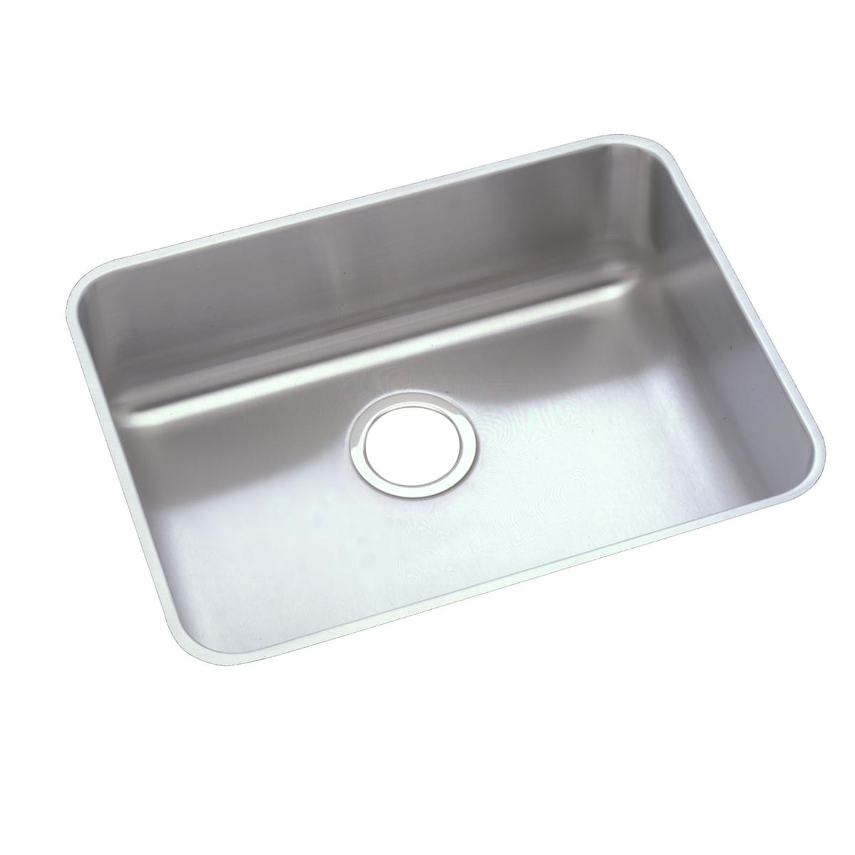 lustrous satin single bowl undermount sink