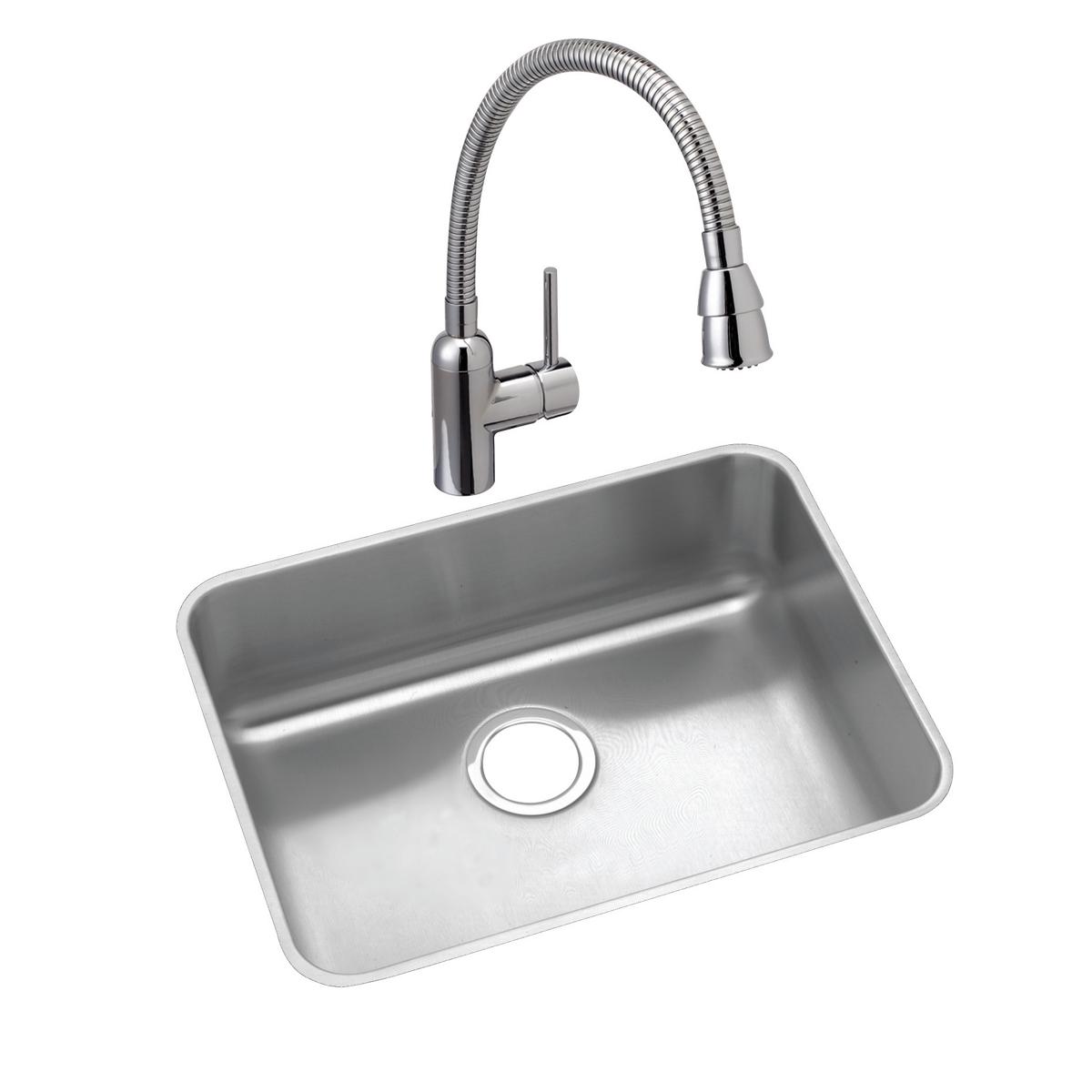 lustrous satin single bowl undermount sink