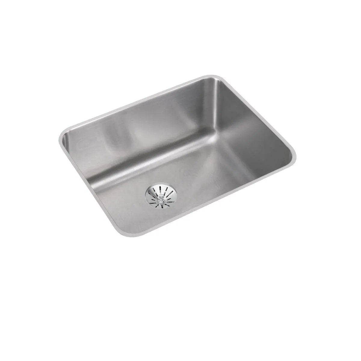 lustrous satin single bowl undermount sink