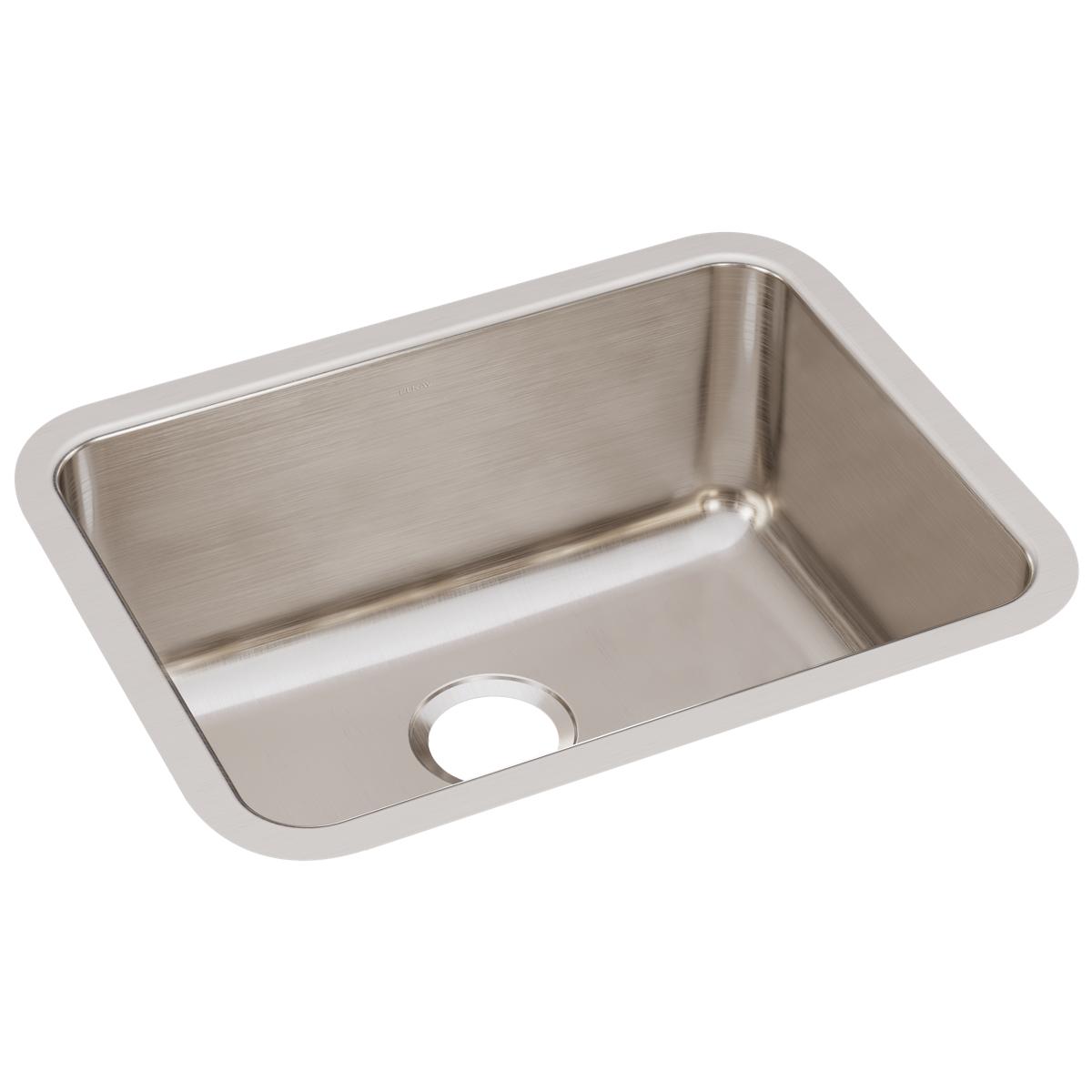 lustrous satin single bowl undermount sink