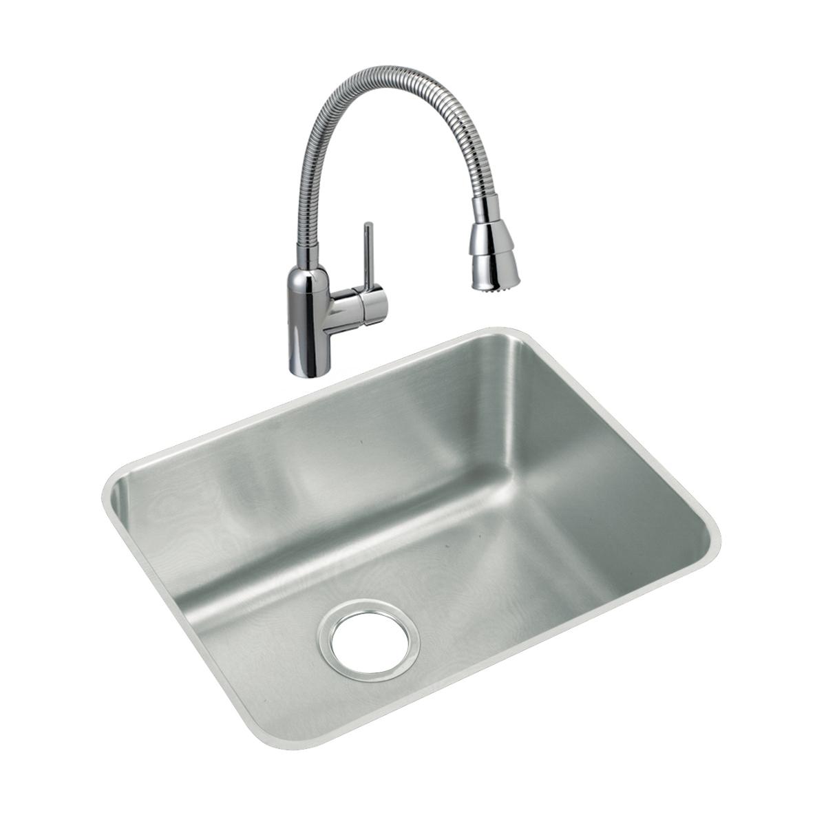 lustrous satin single bowl undermount sink