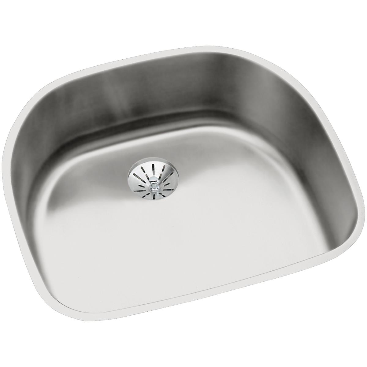 lustrous satin single bowl undermount sink