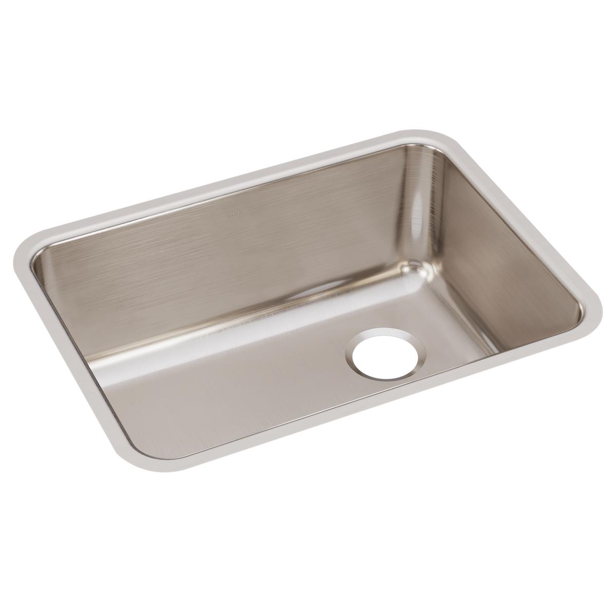 lustrous satin single bowl undermount sink