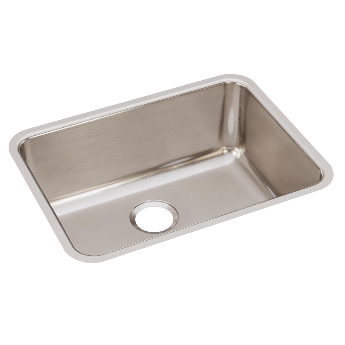 lustrous satin single bowl undermount sink