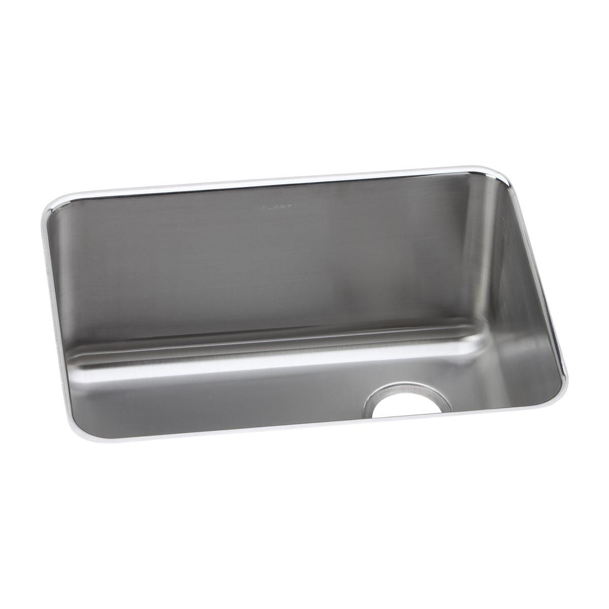 lustrous satin single bowl undermount sink