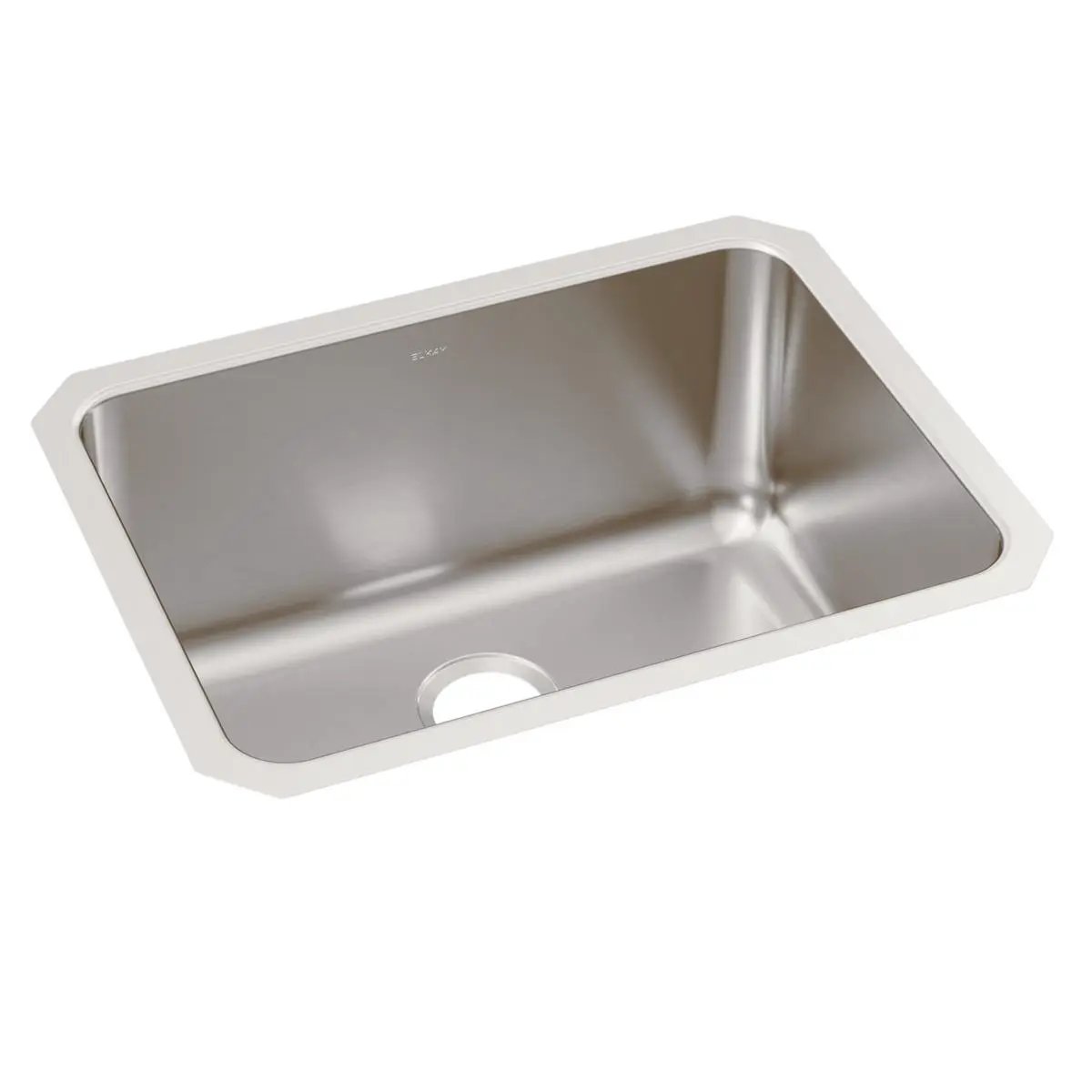 lustrous satin single bowl undermount sink