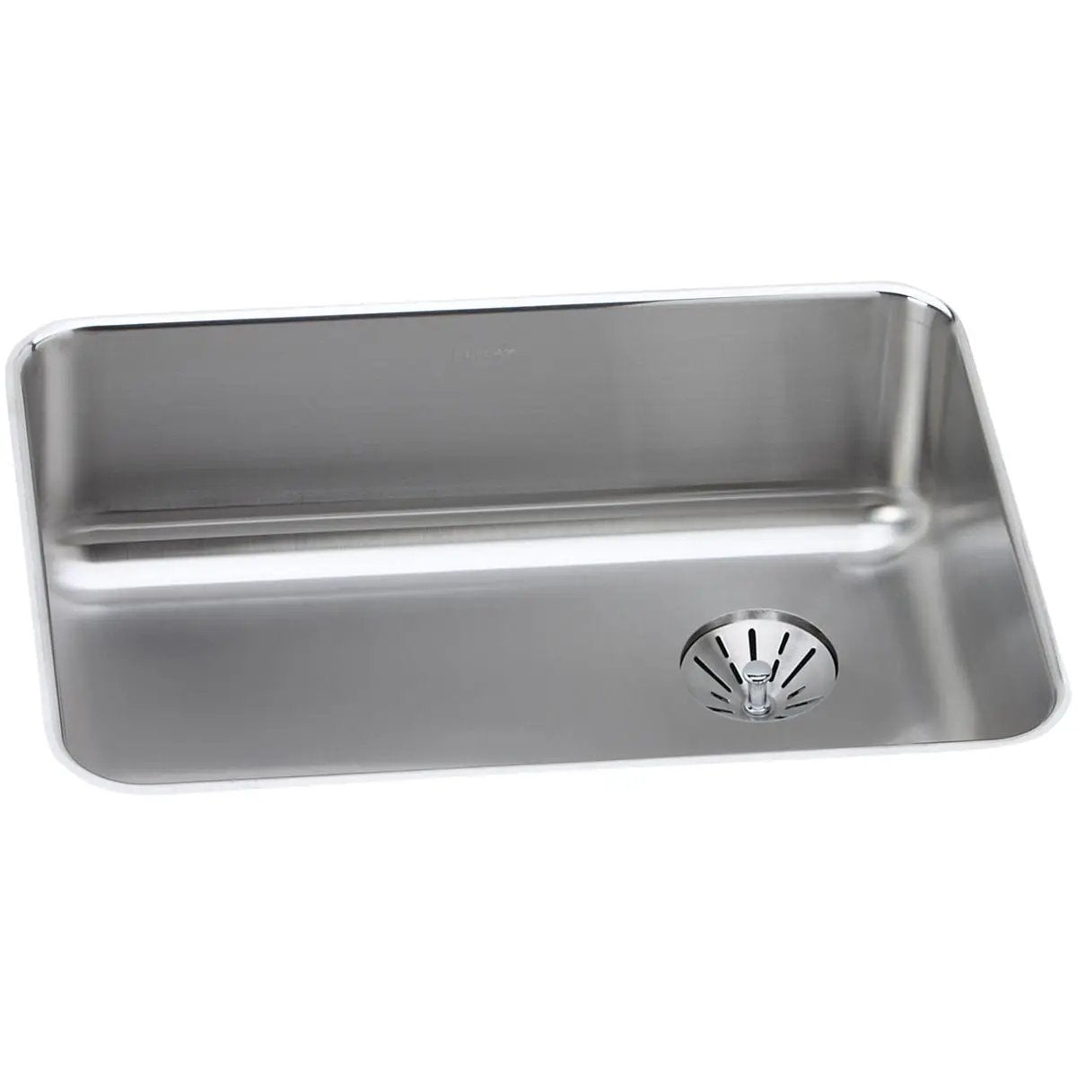 lustrous satin single bowl undermount sink
