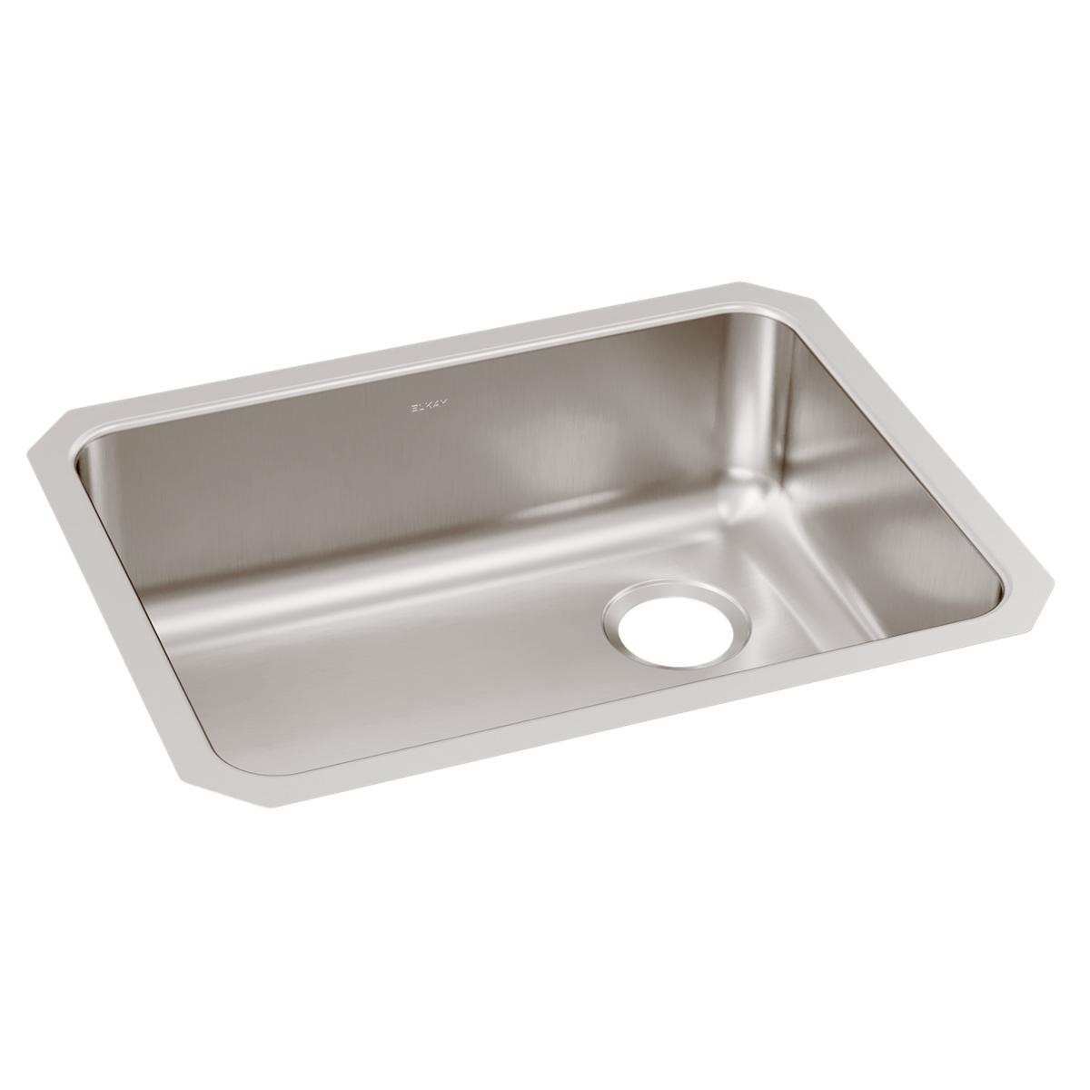 lustrous satin single bowl undermount sink