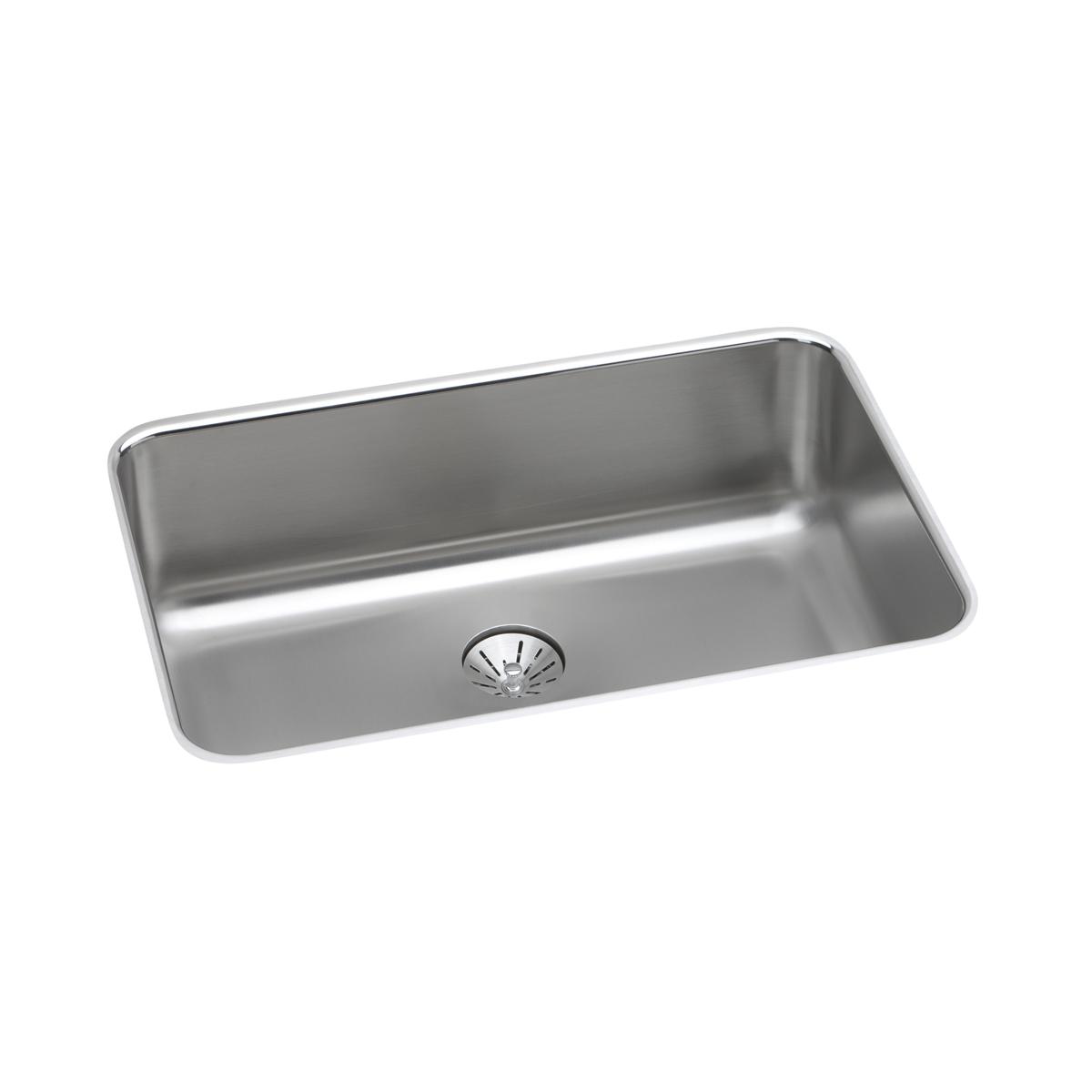 lustrous satin single bowl undermount sink