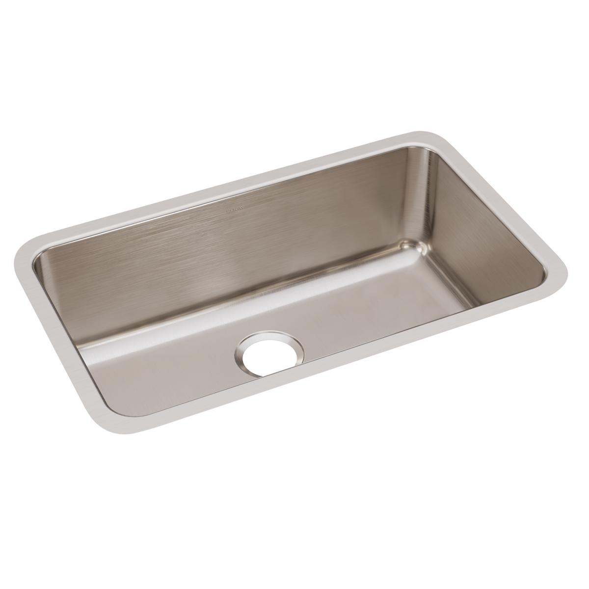 lustrous satin single bowl undermount sink