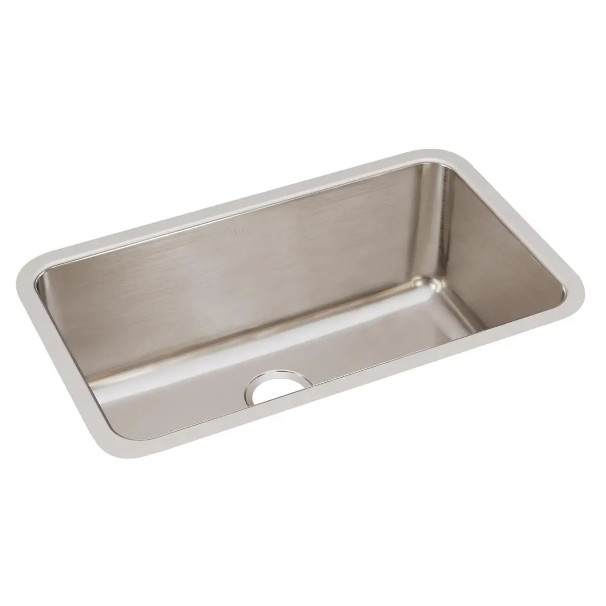 lustrous satin single bowl undermount sink
