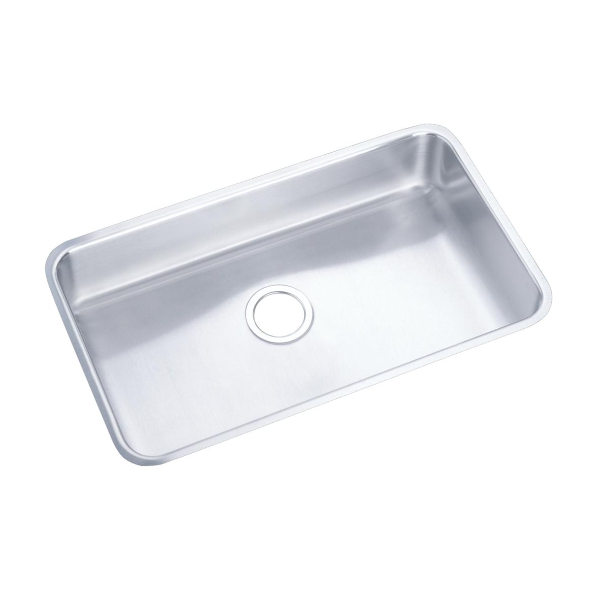 lustrous satin single bowl undermount sink