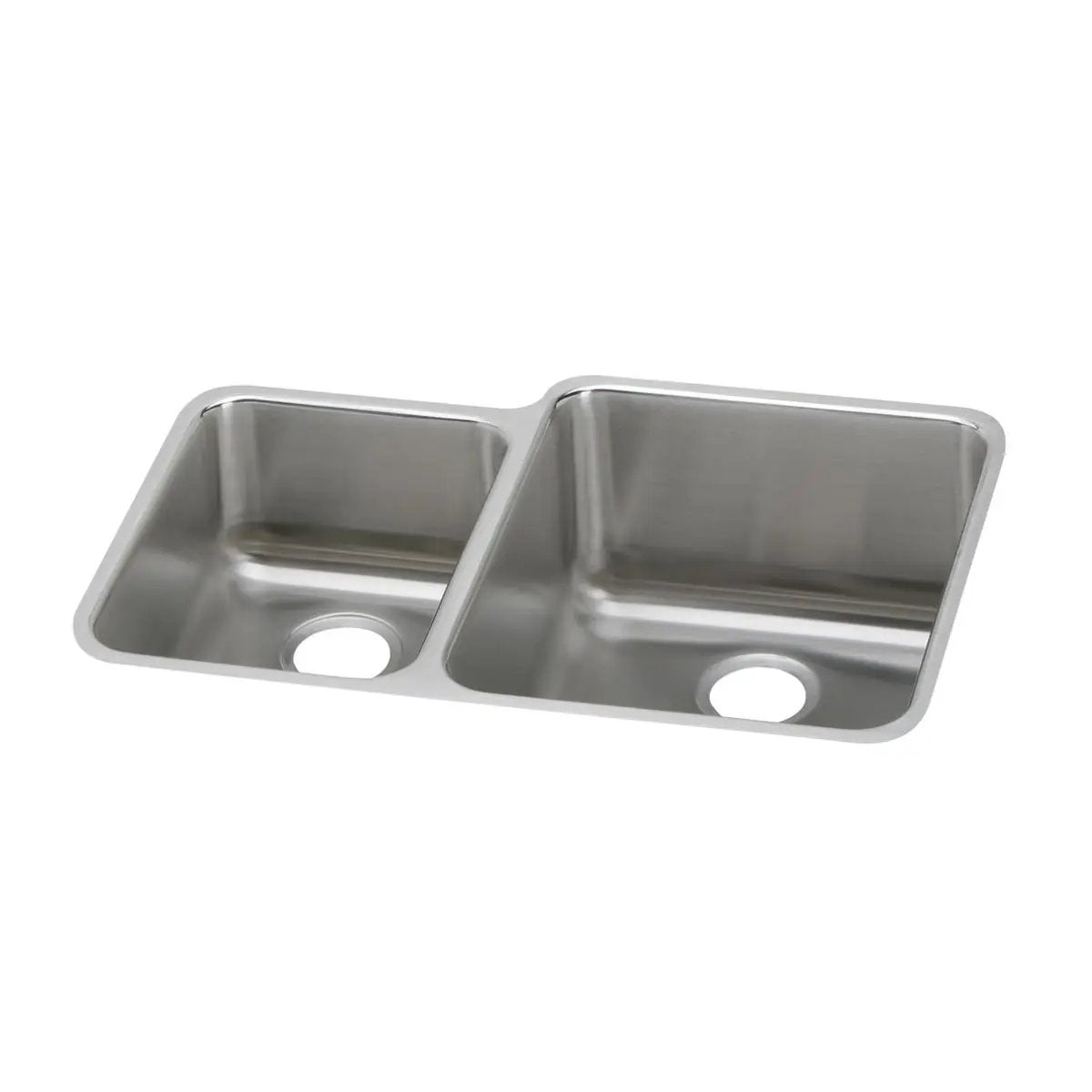 lustrous satin double bowl undermount sink