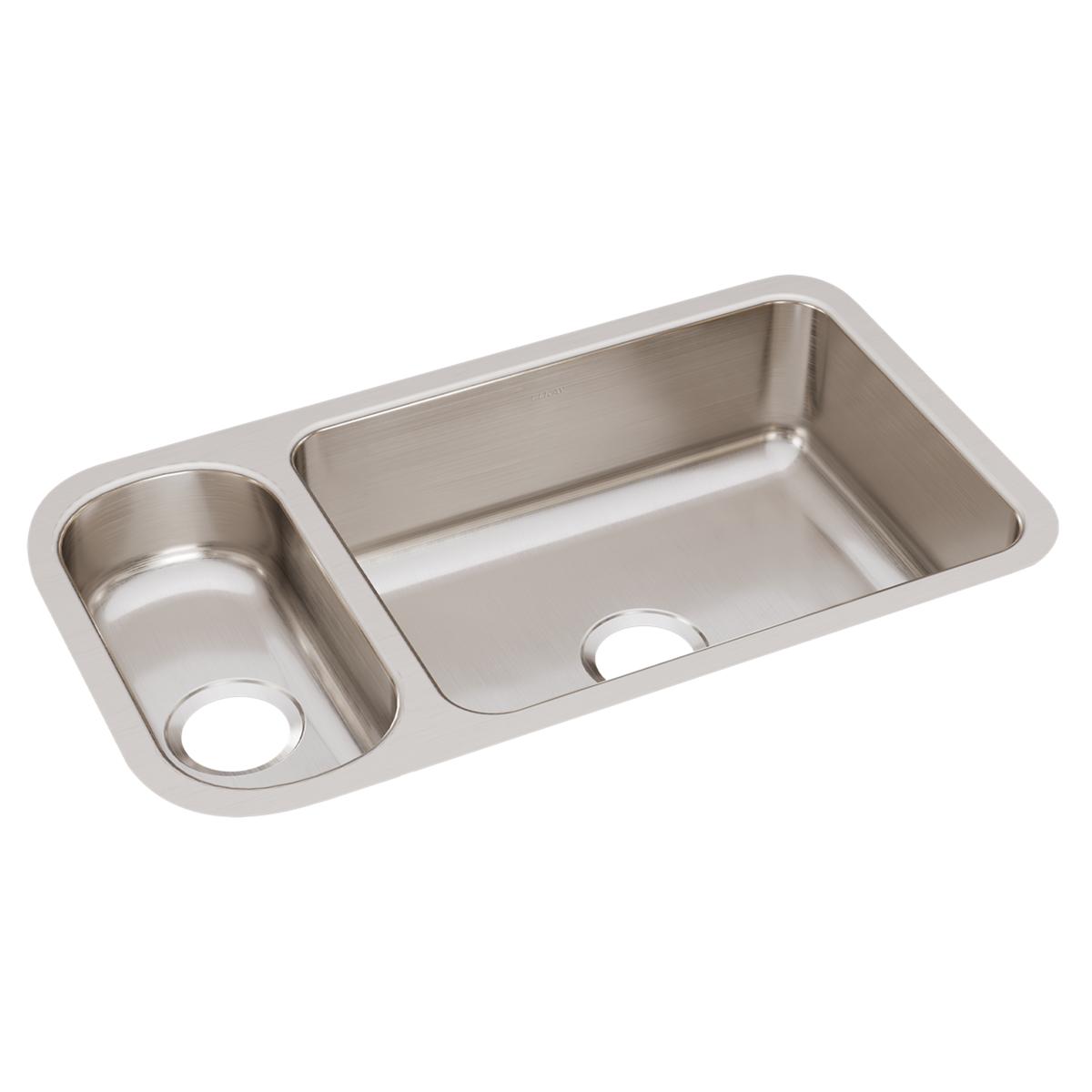 lustrous satin double bowl undermount sink