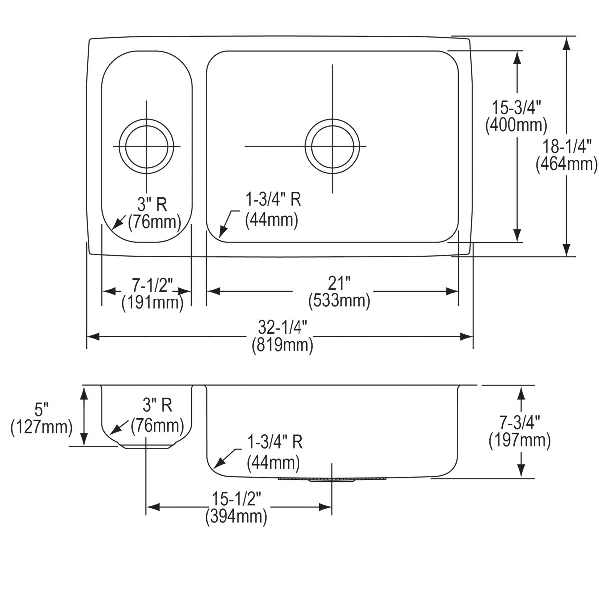 lustrous satin double bowl undermount sink