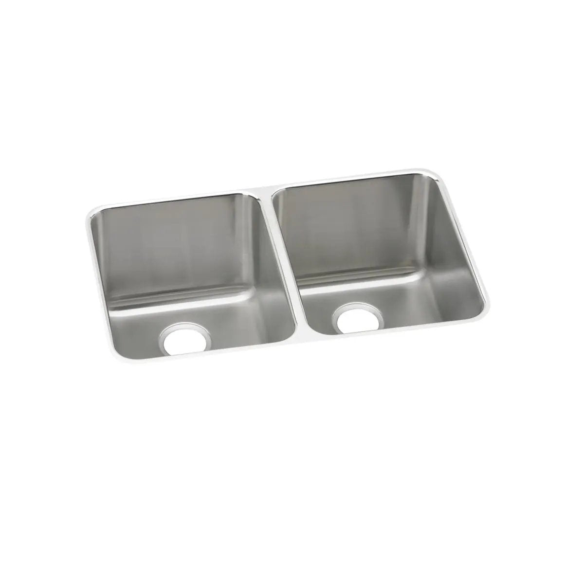 lustrous satin double bowl undermount sink