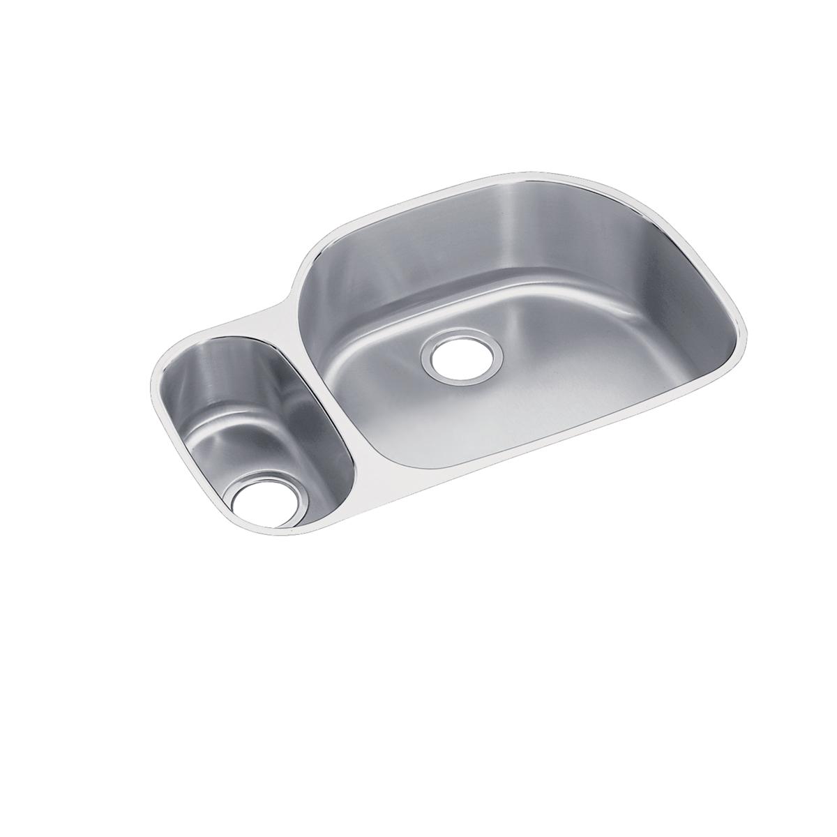 lustrous satin double bowl undermount sink kit
