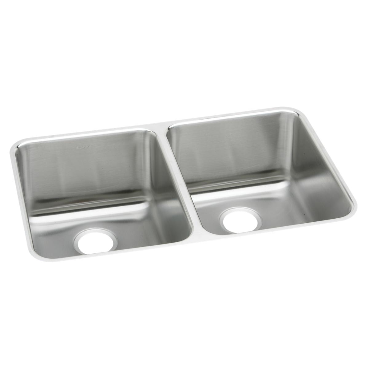lustrous satin double bowl undermount sink