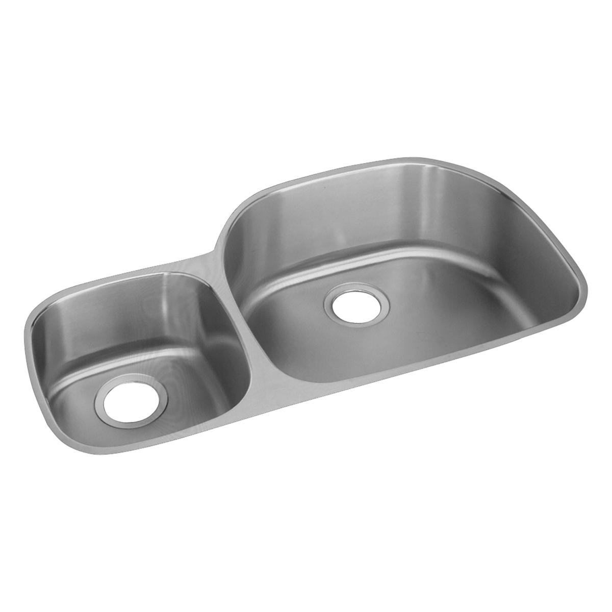 lustrous satin double bowl undermount sink