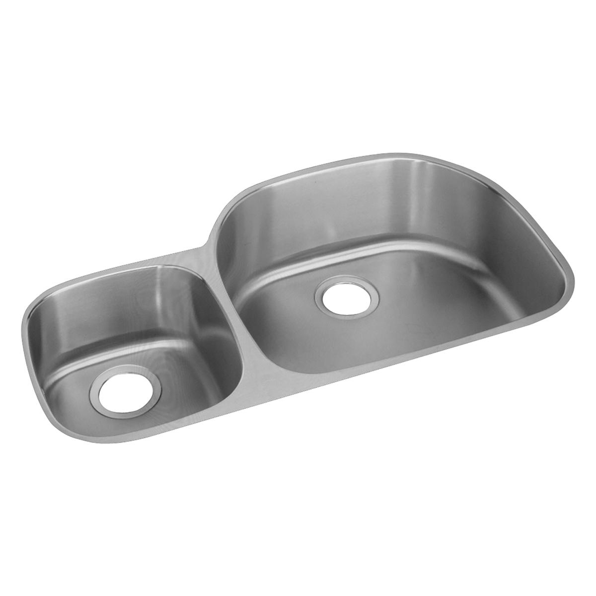 lustrous satin double bowl undermount sink