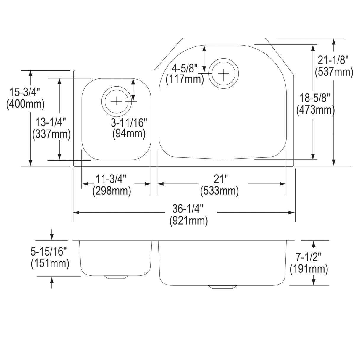 lustrous satin double bowl undermount sink