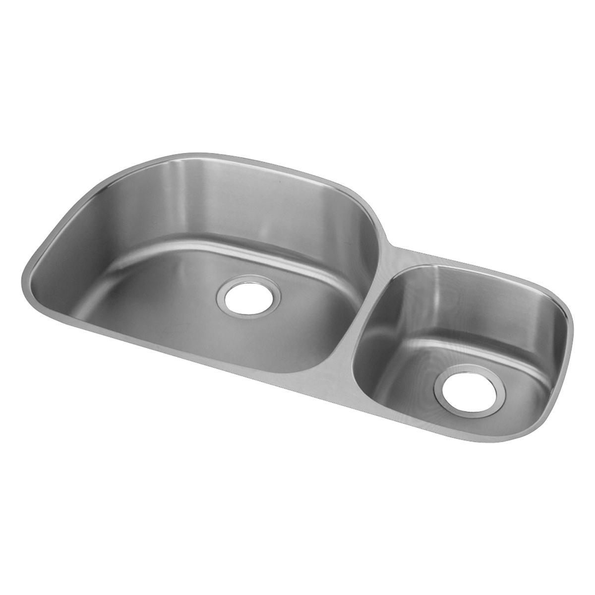 lustrous satin double bowl undermount sink