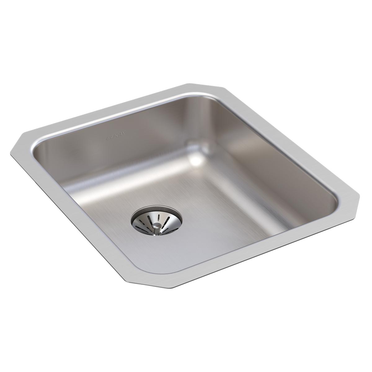 lustrous satin single bowl undermount ada sink