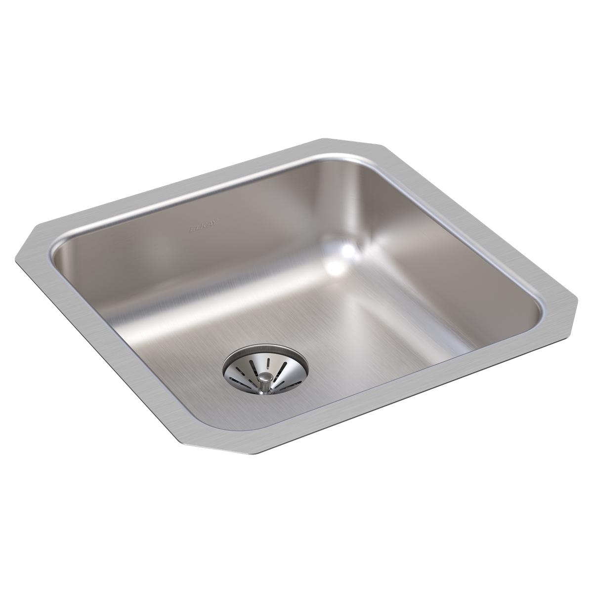 lustrous satin single bowl undermount ada sink