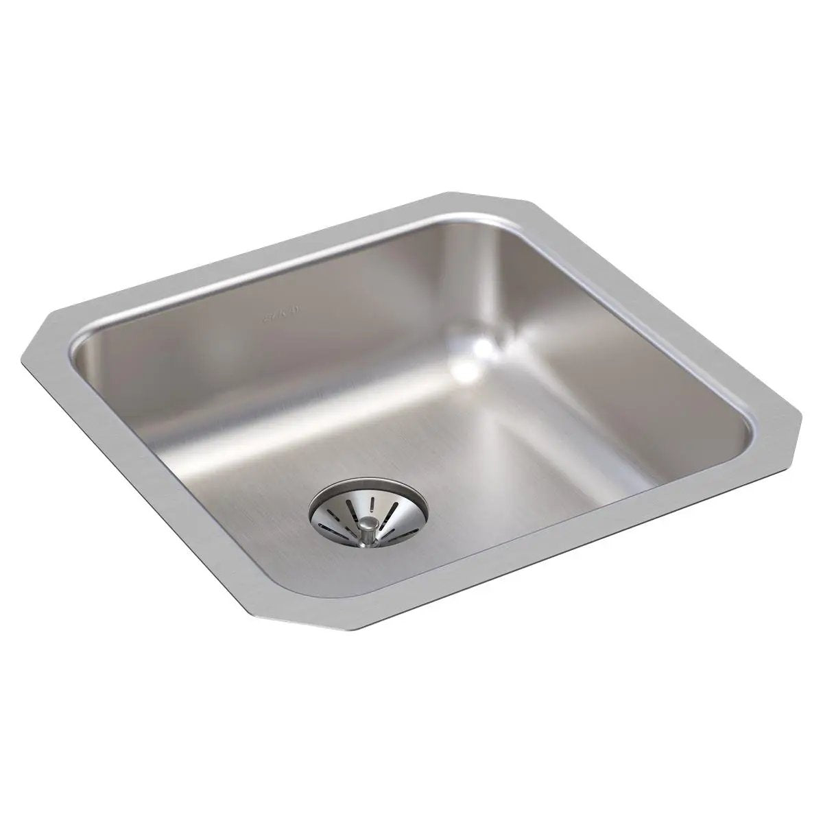 lustrous satin single bowl undermount ada sink