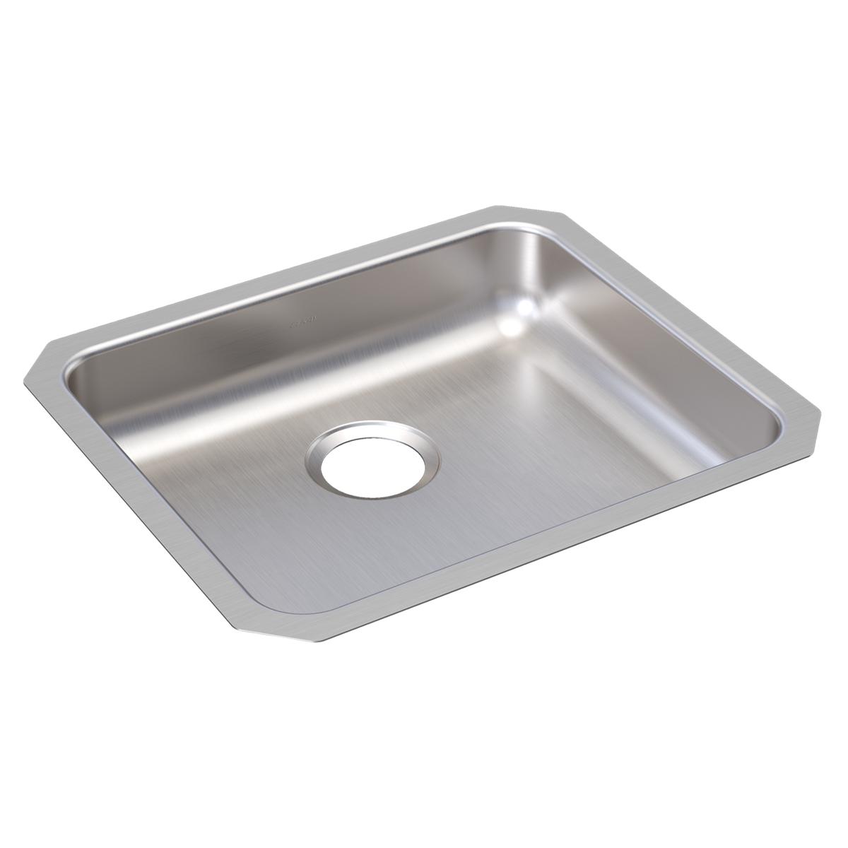 lustrous satin single bowl undermount ada sink