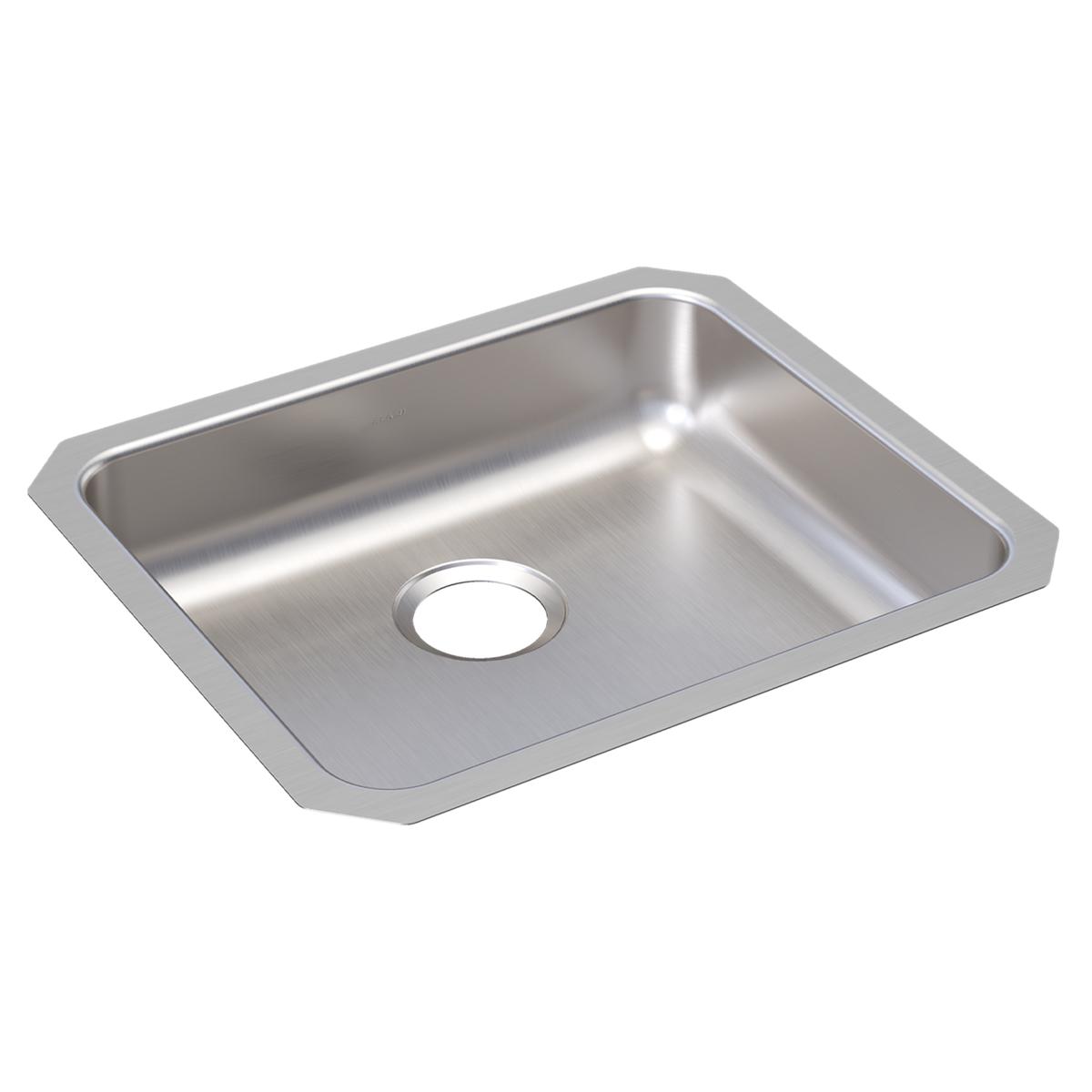 lustrous satin single bowl undermount ada sink