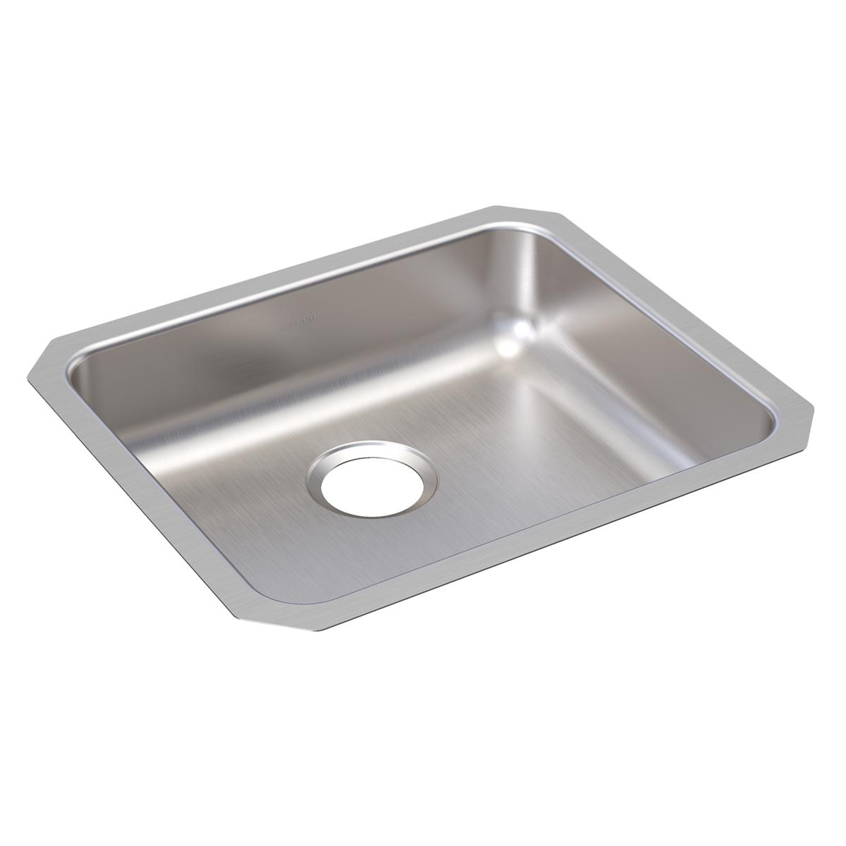 lustrous satin single bowl undermount ada sink