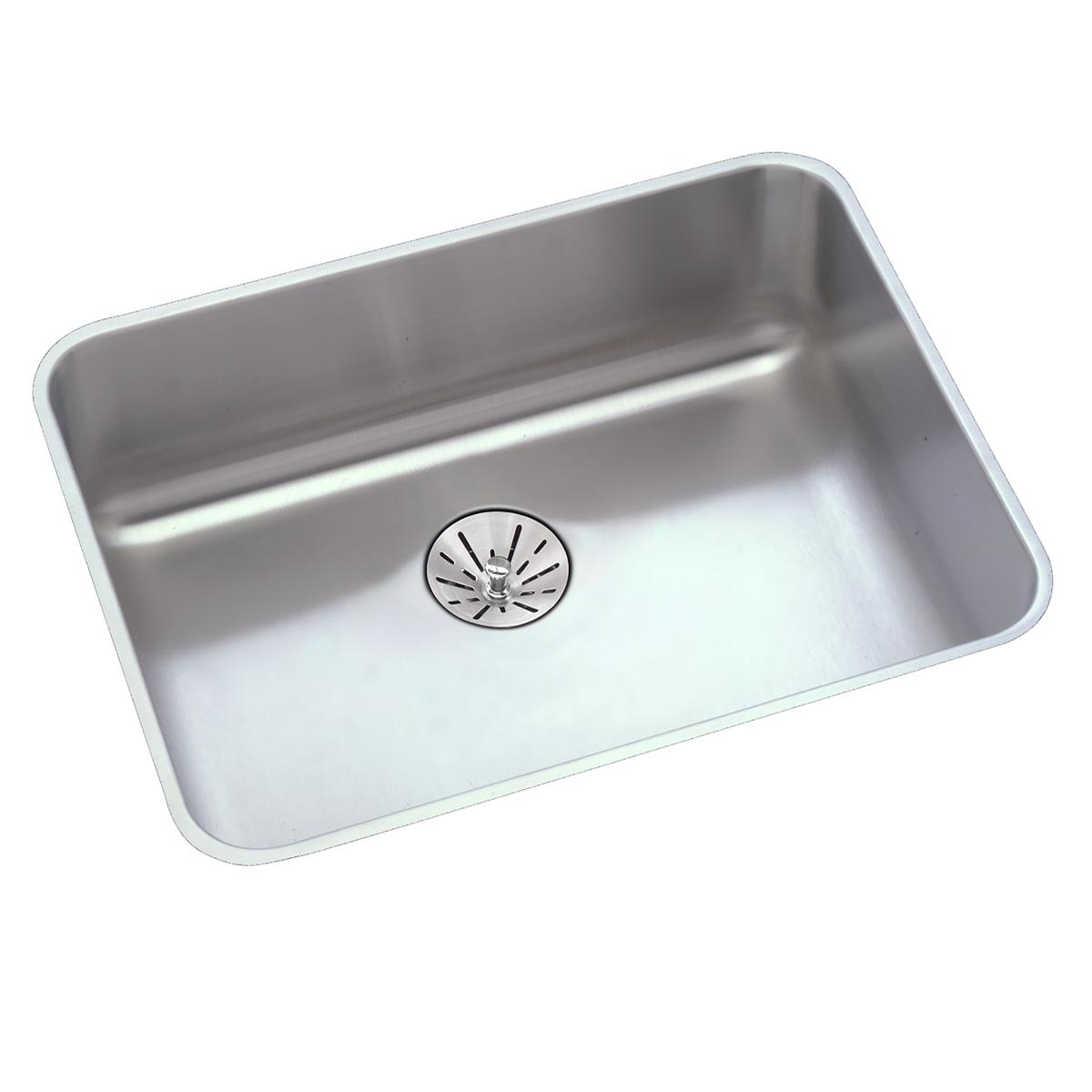 lustrous satin single bowl undermount ada sink