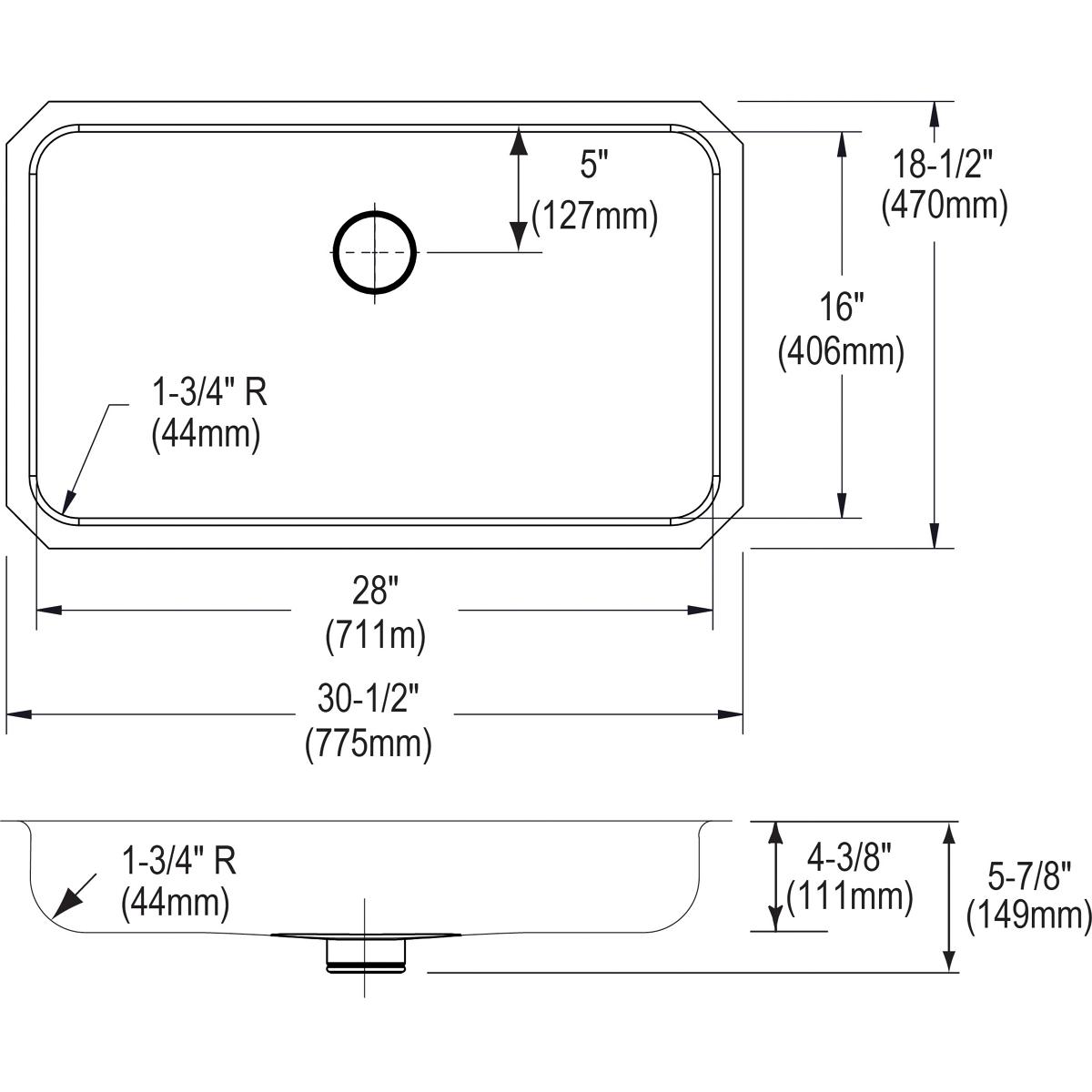 lustrous satin undermount ada sink
