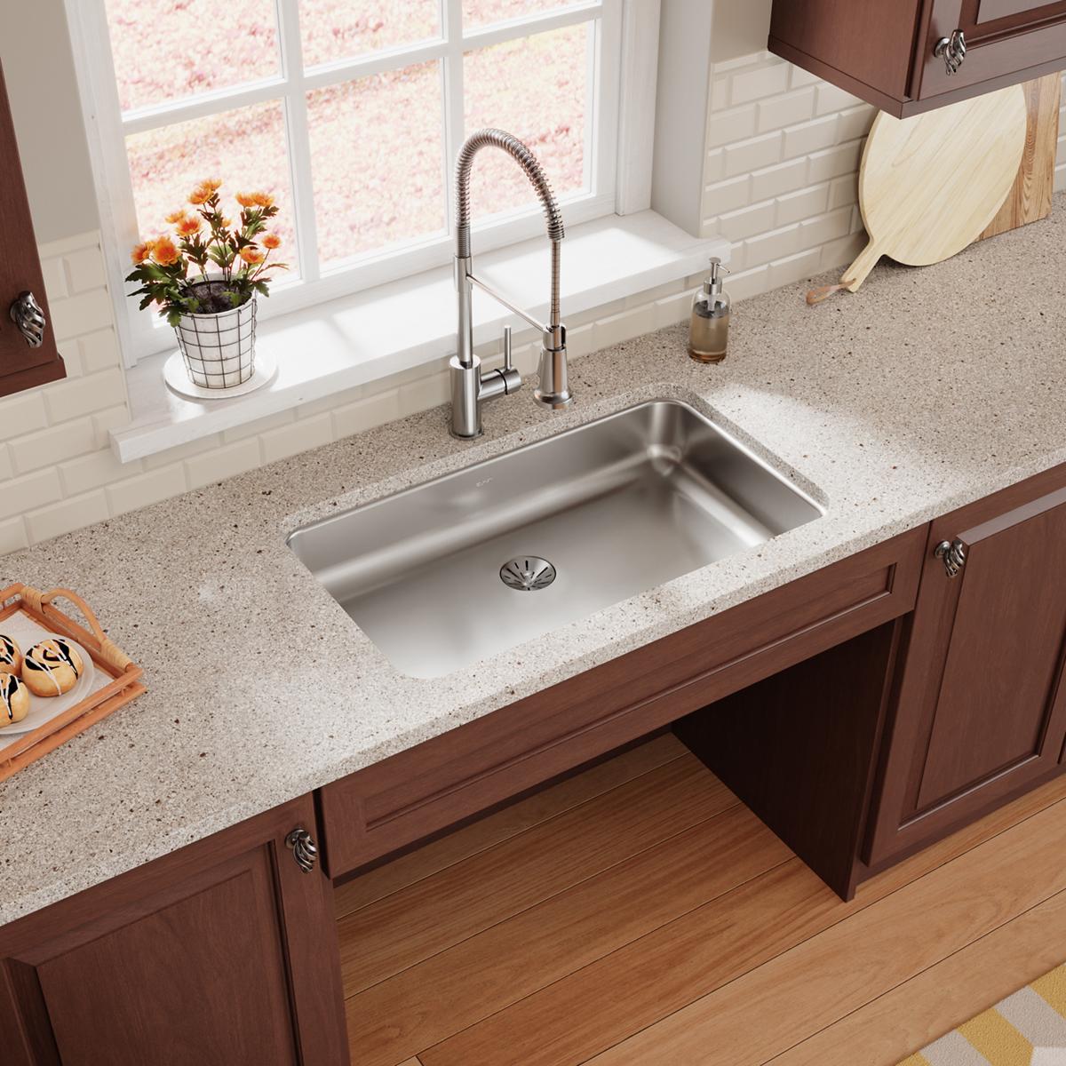 lustrous satin undermount ada sink