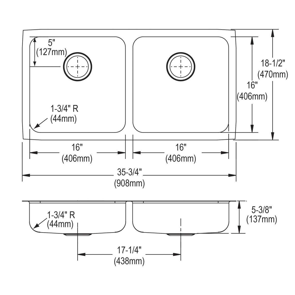 lustrous satin undermount ada sink