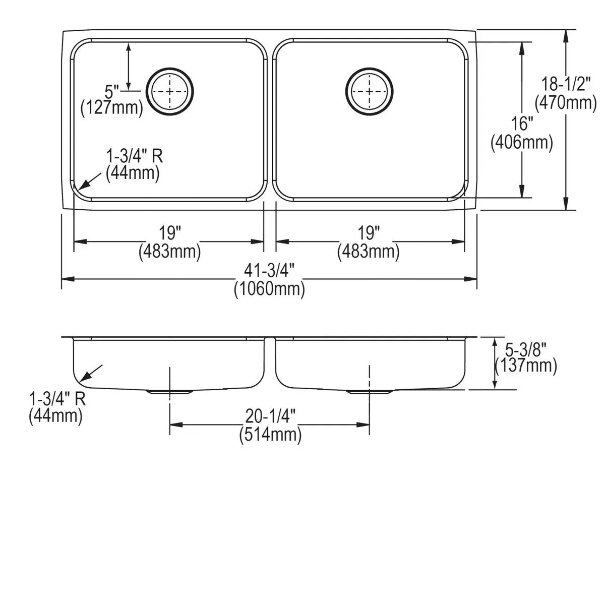 lustrous satin undermount ada sink