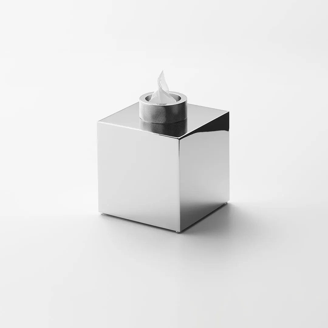 chrome tissue box