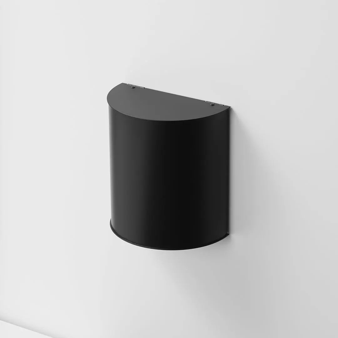 black paper pin