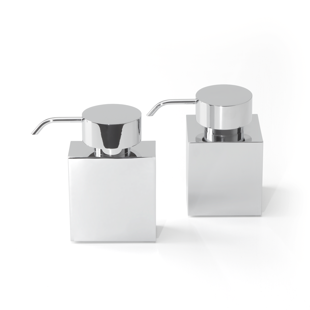 chrome soap dispenser