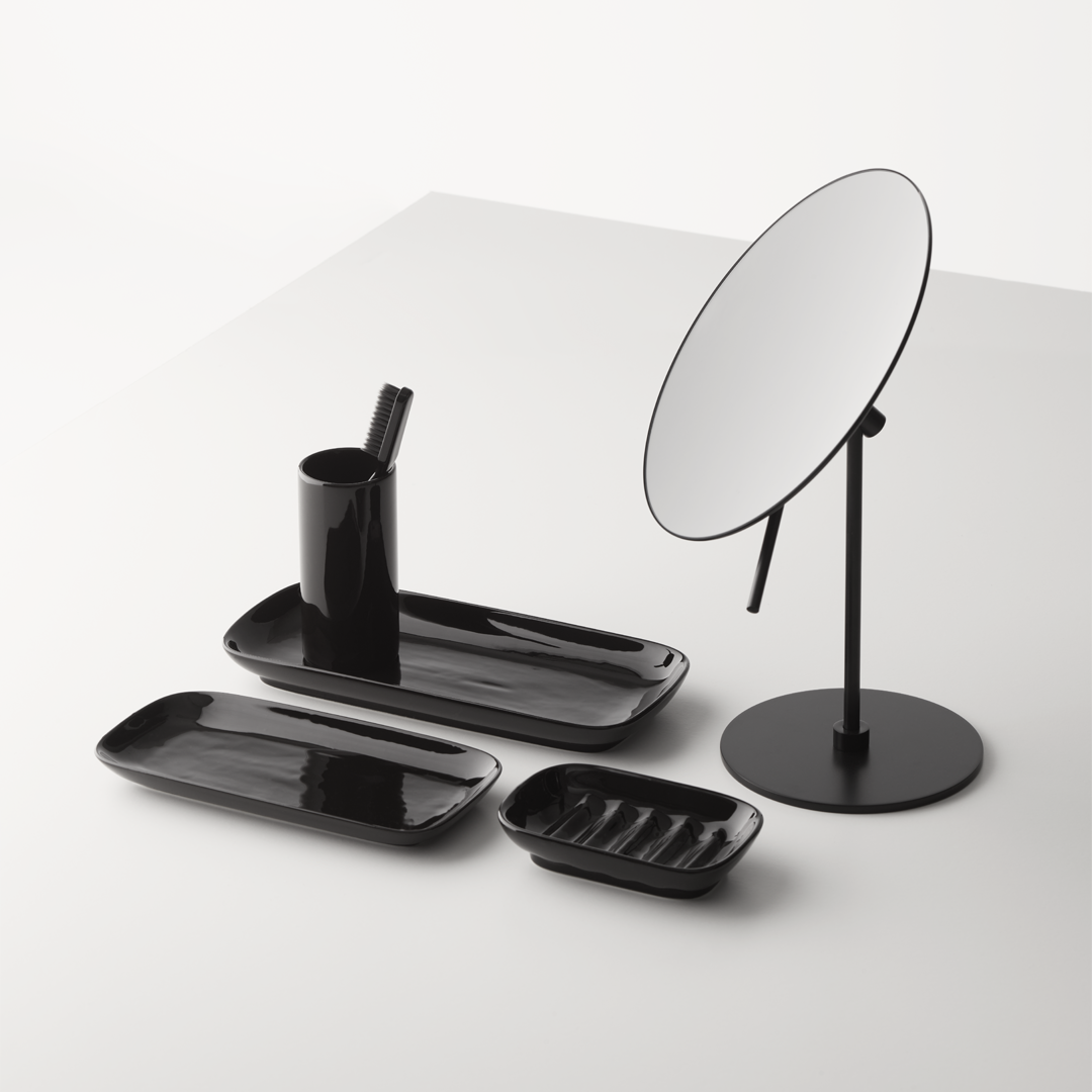 black porzellan tumbler