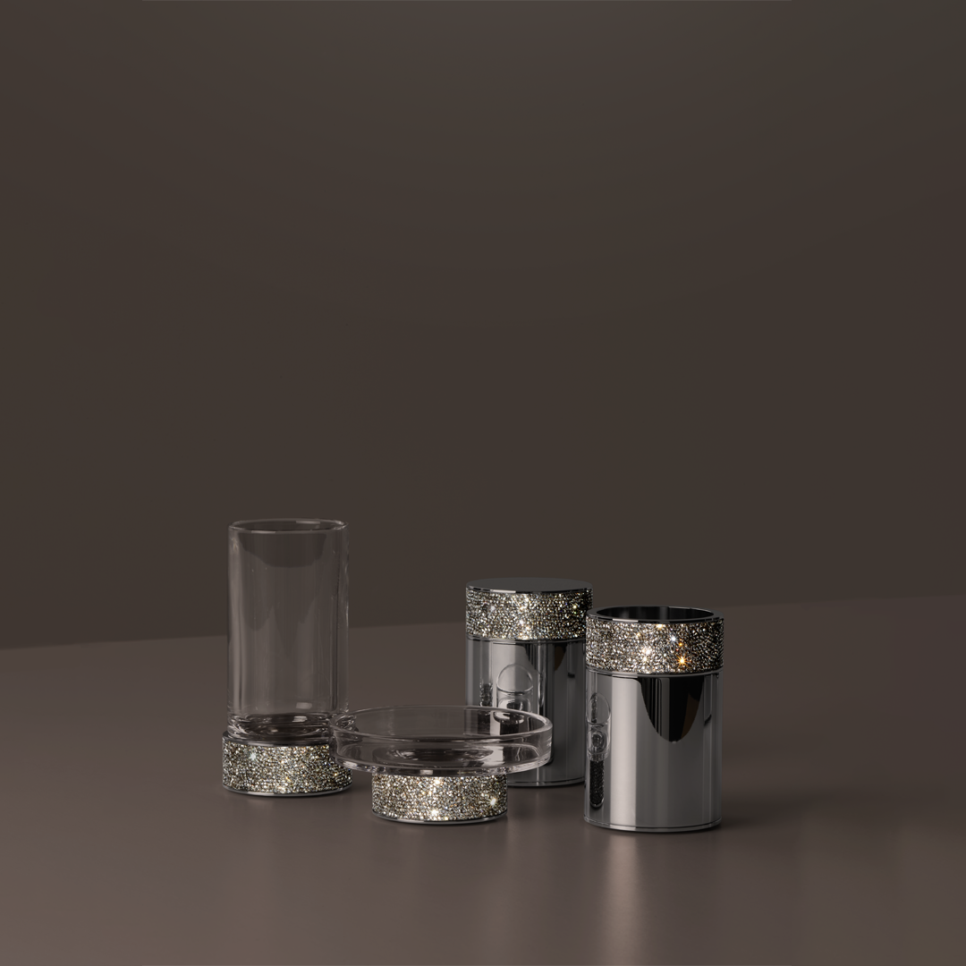 chrome box with lid
