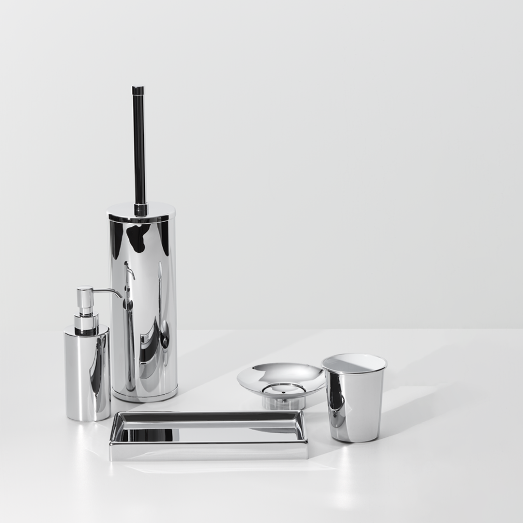 chrome soap dispenser