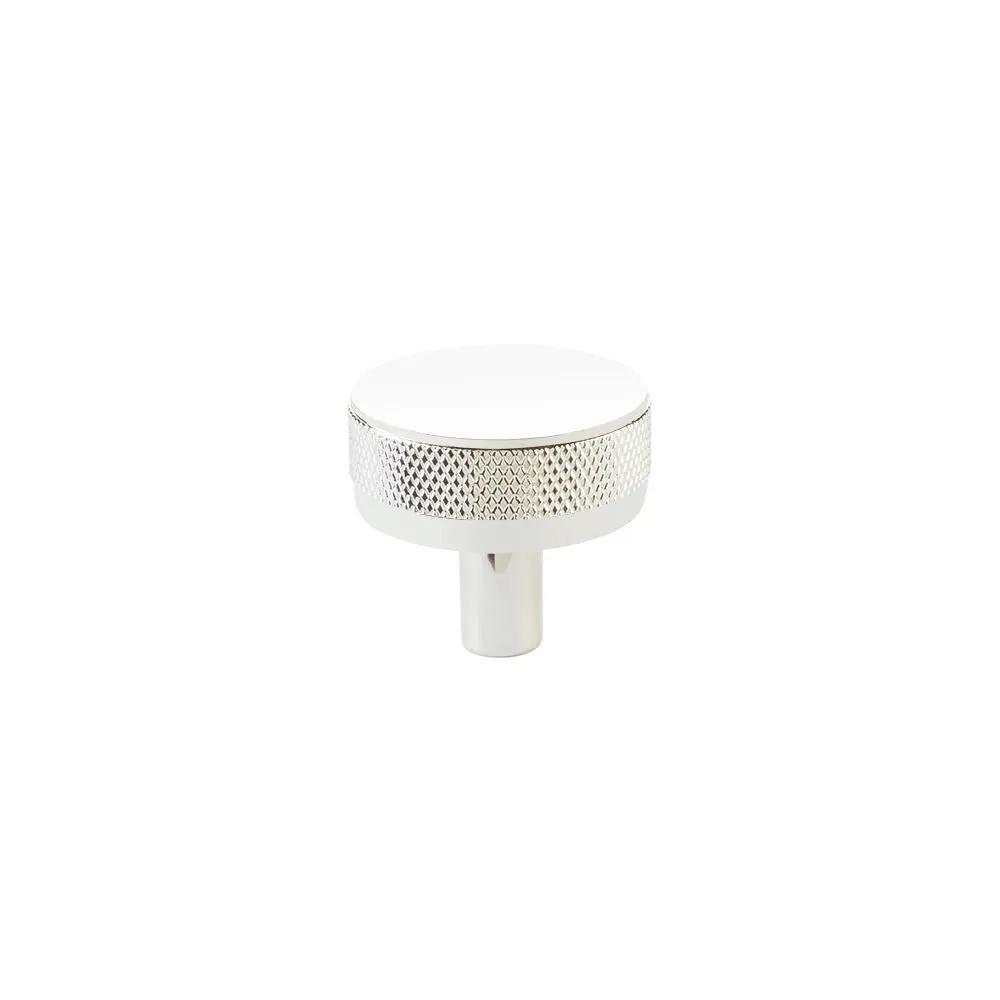 polished chrome cabinet knob